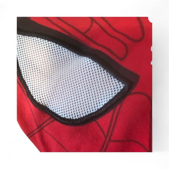 Marvel Spider-Man Far From Home Boys Long Sleeve Zip Hoodie with Mask SZ Small - Picture 5 of 7